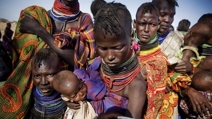 Fotografía de la FAO de Refugiados en Kenia