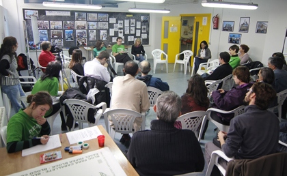 Foto del debate sobre la educación pública