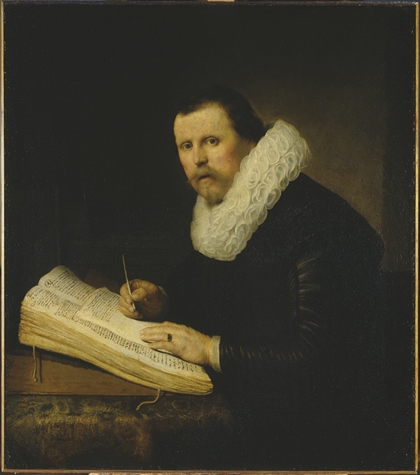 Retrato de un estudioso, Rembrandt. Óleo sobre lienzo, San Petersburgo, State Hermitage Museum