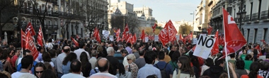 Foto de Manifestación contra la reforma laboral el 29 de marzo