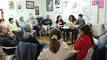 Reunión refugiados