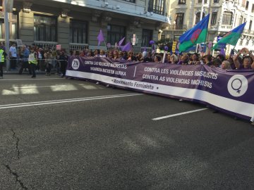 Llegada a Plaza de España