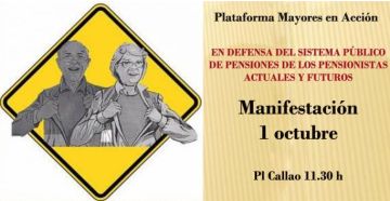 Manifestacion de mayores