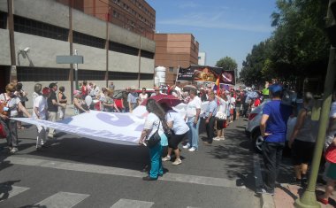 57 Marea Blanca en Móstoles