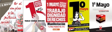 Imagen de carteles 1º de mayo
