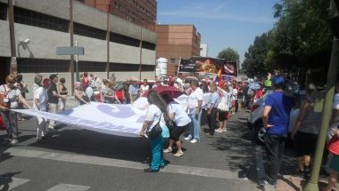 57 Marea Blanca en Móstoles